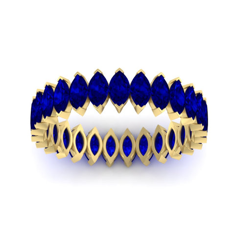 5-carat-marquise-sapphire-eternity-wedding-band-in-yellow-gold-FDEWB11257MQBGSABL-5.00CT-NL-YG