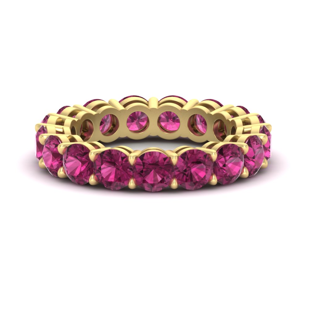 5-carat-pink-sapphire-eternity-band-ring-in-yellow-gold-FD11249ROBGSADRPI-5.00CT-NL-YG