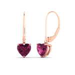 Load image into Gallery viewer, 5-carat-pink-sapphire-heart-shape-stud-dangle-earrings-in-rose-gold-fdear11236htgsadrpiangle1-5.00ct-nl-rg.jpg?v=1768537022