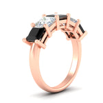 Load image into Gallery viewer, 5-carat-princess-cut-black-diamond-wedding-band-for-women-in-rose-gold-fdwb8008prblackangle2-5.00ct-nl-rg.jpg?v=1773654337