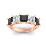 Load image into Gallery viewer, 5-carat-princess-cut-black-diamond-wedding-band-for-women-in-rose-gold-fdwb8008prblackangle5-5.00ct-nl-rg.jpg?v=1773654337