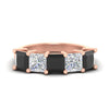 Load image into Gallery viewer, 5-carat-princess-cut-black-diamond-wedding-band-for-women-in-rose-gold-fdwb8008prblacksleep-5.00ct-nl-rg.jpg?v=1773654337