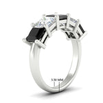 Load image into Gallery viewer, 5-carat-princess-cut-black-diamond-wedding-band-for-women-in-white-gold-fdwb8008prblackangle2-5.00ct-nl-wg-hw.jpg?v=1773654337