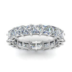 Load image into Gallery viewer, 5-carat-princess-cut-diamond-eternity-ring-in-white-gold-FDEWB8675PR-5.0CTANGLE5-NL-WG
