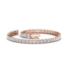Load image into Gallery viewer, 5-carat-princess-cut-diamond-tennis-bracelet