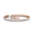 Thumbnail 5 - 5-carat-princess-cut-diamond-tennis-bracelet