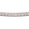 Load image into Gallery viewer, 5-carat-princess-cut-diamond-tennis-bracelet