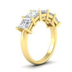 Load image into Gallery viewer, 5-carat-princess-cut-diamond-wedding-band-for-women-in-yellow-gold-fdwb8008prangle2-5.00ct-nl-yg.jpg?v=1773654337