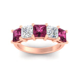 Load image into Gallery viewer, 5-carat-princess-cut-pink-sapphire-wedding-band-for-women-in-rose-gold-fdwb8008prgsadrpiangle5-5.00ct-nl-rg.jpg?v=1773654337