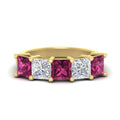 Thumbnail 61 - 5-carat-princess-cut-pink-sapphire-wedding-band-for-women-in-yellow-gold-fdwb8008prgsadrpisleep-5.00ct-nl-yg.jpg?v=1773654337