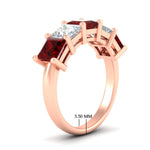 Load image into Gallery viewer, 5-carat-princess-cut-ruby-wedding-band-for-women-in-rose-gold-fdwb8008prgrudrangle2-5.00ct-nl-rg-hw.jpg?v=1773654337