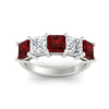 Load image into Gallery viewer, 5-carat-princess-cut-ruby-wedding-band-for-women-in-white-gold-fdwb8008prgrudrangle5-5.00ct-nl-wg.jpg?v=1773654337