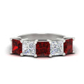 Thumbnail 41 - 5-carat-princess-cut-ruby-wedding-band-for-women-in-white-gold-fdwb8008prgrudrsleep-5.00ct-nl-wg.jpg?v=1773654337