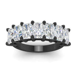 Load image into Gallery viewer, 5-carat-radiant-cut-diamond-band-for-women-in-black-gold-FD8008RABANGLE5-5.00CT-NL-BG
