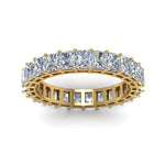 Load image into Gallery viewer, 5-carat-radiant-cut-diamond-eternity-ring-in-yellow-gold-FDEWB8860RA-5.0CTANGLE5-NL-YG
