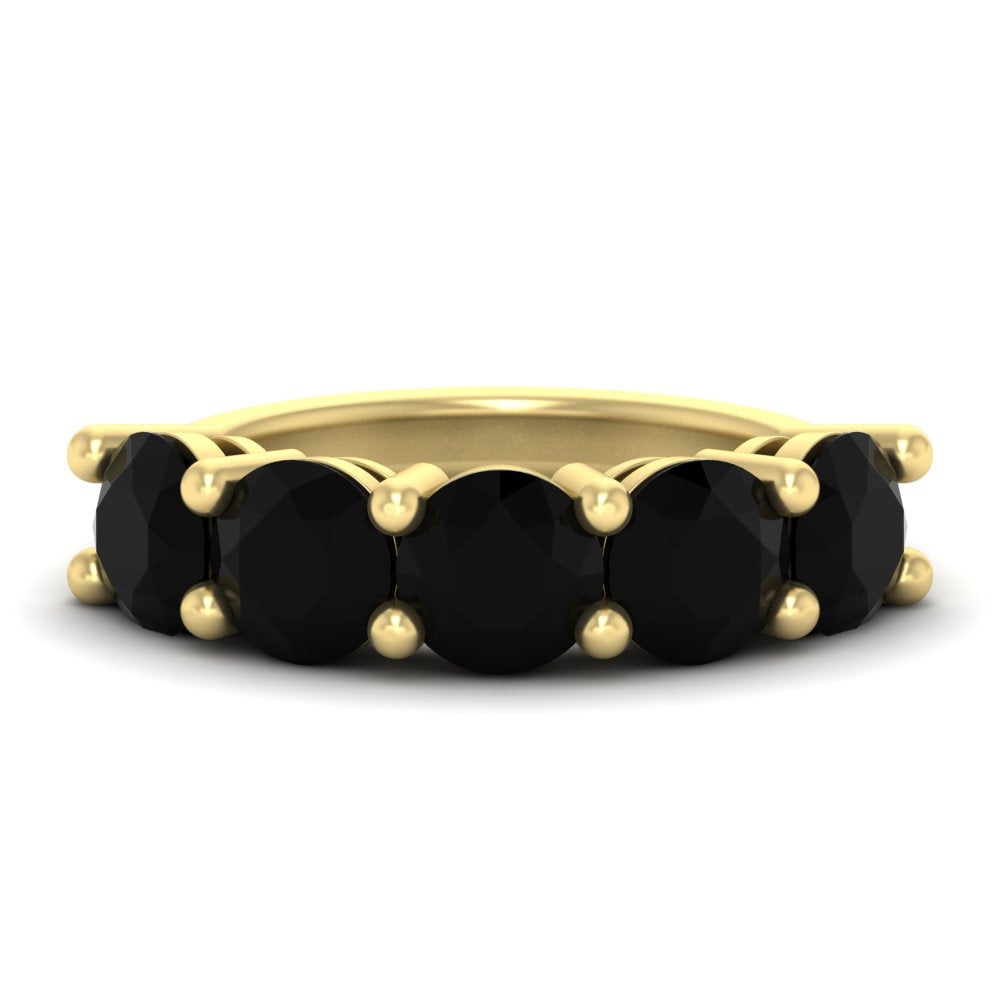 5-carat-round-5-stone-black-diamond-colored-anniversary-wedding-band-in-yellow-gold-FDENS141ROBGBLACK-5.00CT-NL-YG-GS