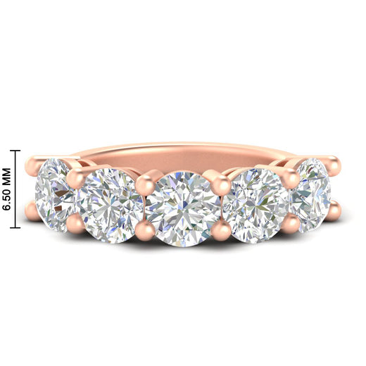 5-carat-round-5-stone-diamond-anniversary-wedding-band-in-rose-gold-FDENS141ROB-5.00CT-NL-RG-HW
