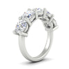 Load image into Gallery viewer, 5-carat-round-5-stone-diamond-anniversary-wedding-band-in-white-gold-FDENS141ROBANGLE2-5.00CT-NL-WG