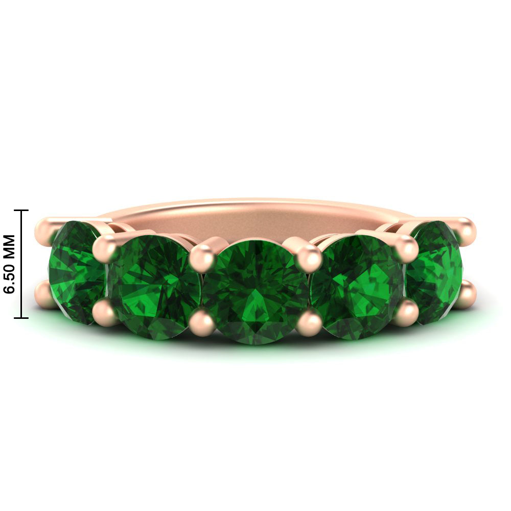 5-carat-round-5-stone-emerald-colored-anniversary-wedding-band-in-rose-gold-FDENS141ROBGEMGR-5.00CT-NL-RG-HW-GS