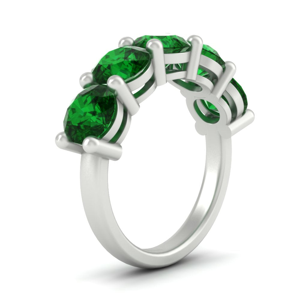 5-carat-round-5-stone-emerald-colored-anniversary-wedding-band-in-white-gold-FDENS141ROBGEMGRANGLE2-5.00CT-NL-WG-GS