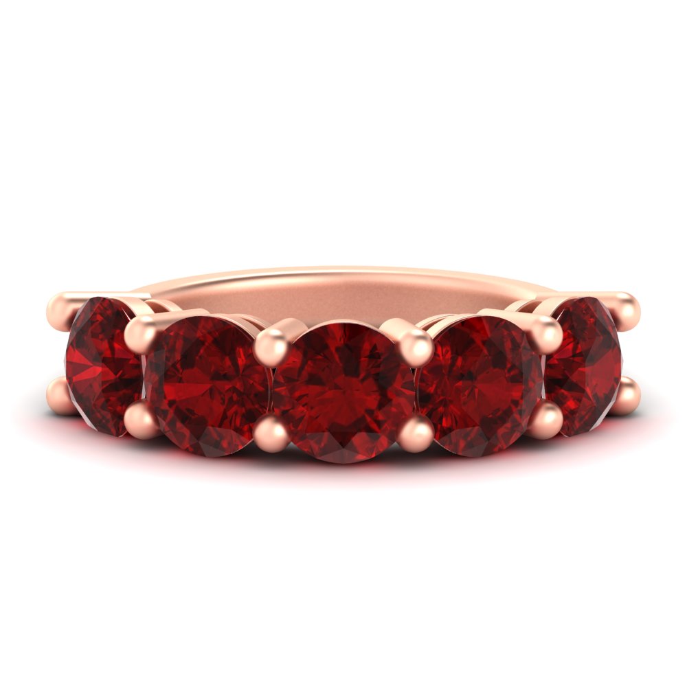 5-carat-round-5-stone-ruby-colored-anniversary-wedding-band-in-rose-gold-FDENS141ROBGRUDR-5.00CT-NL-RG-GS