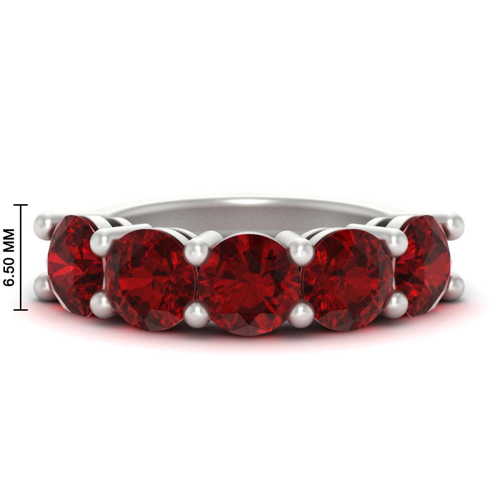 5-carat-round-5-stone-ruby-colored-anniversary-wedding-band-in-white-gold-FDENS141ROBGRUDR-5.00CT-NL-WG-HW-GS