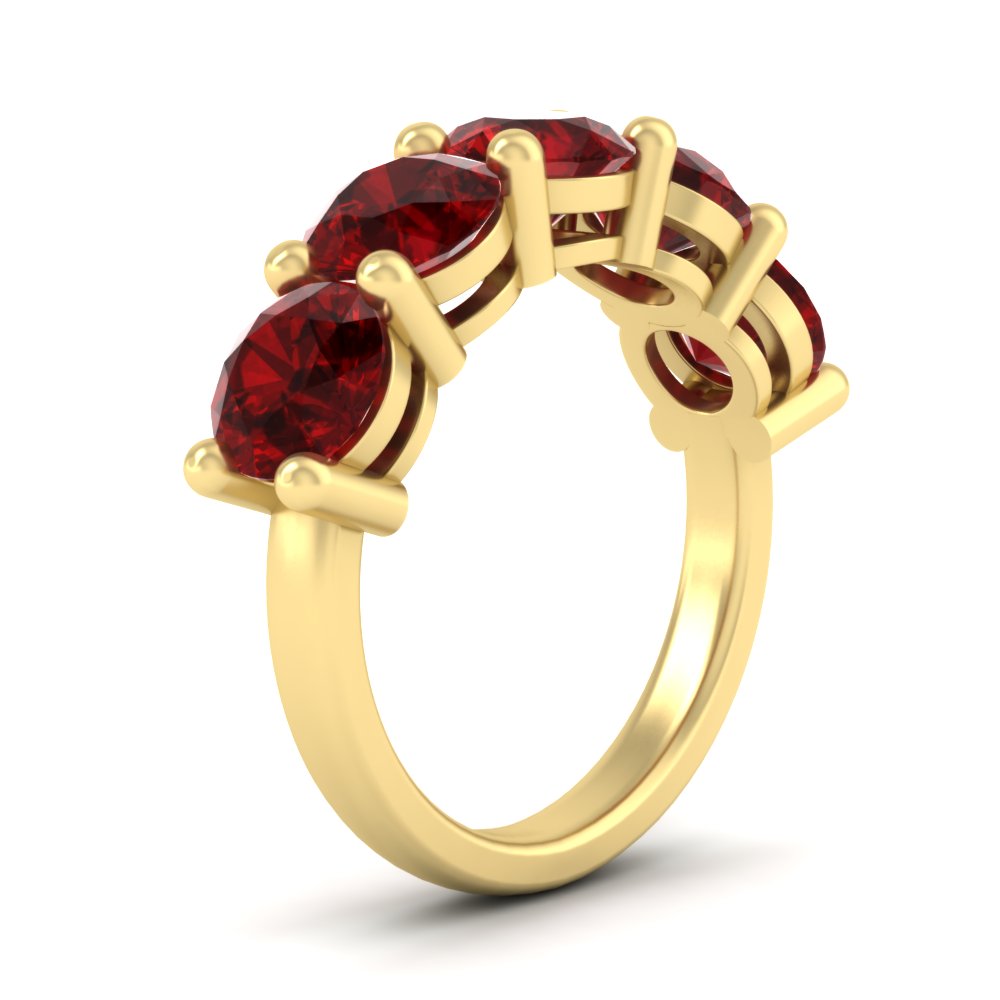 5-carat-round-5-stone-ruby-colored-anniversary-wedding-band-in-yellow-gold-FDENS141ROBGRUDRANGLE2-5.00CT-NL-YG-GS