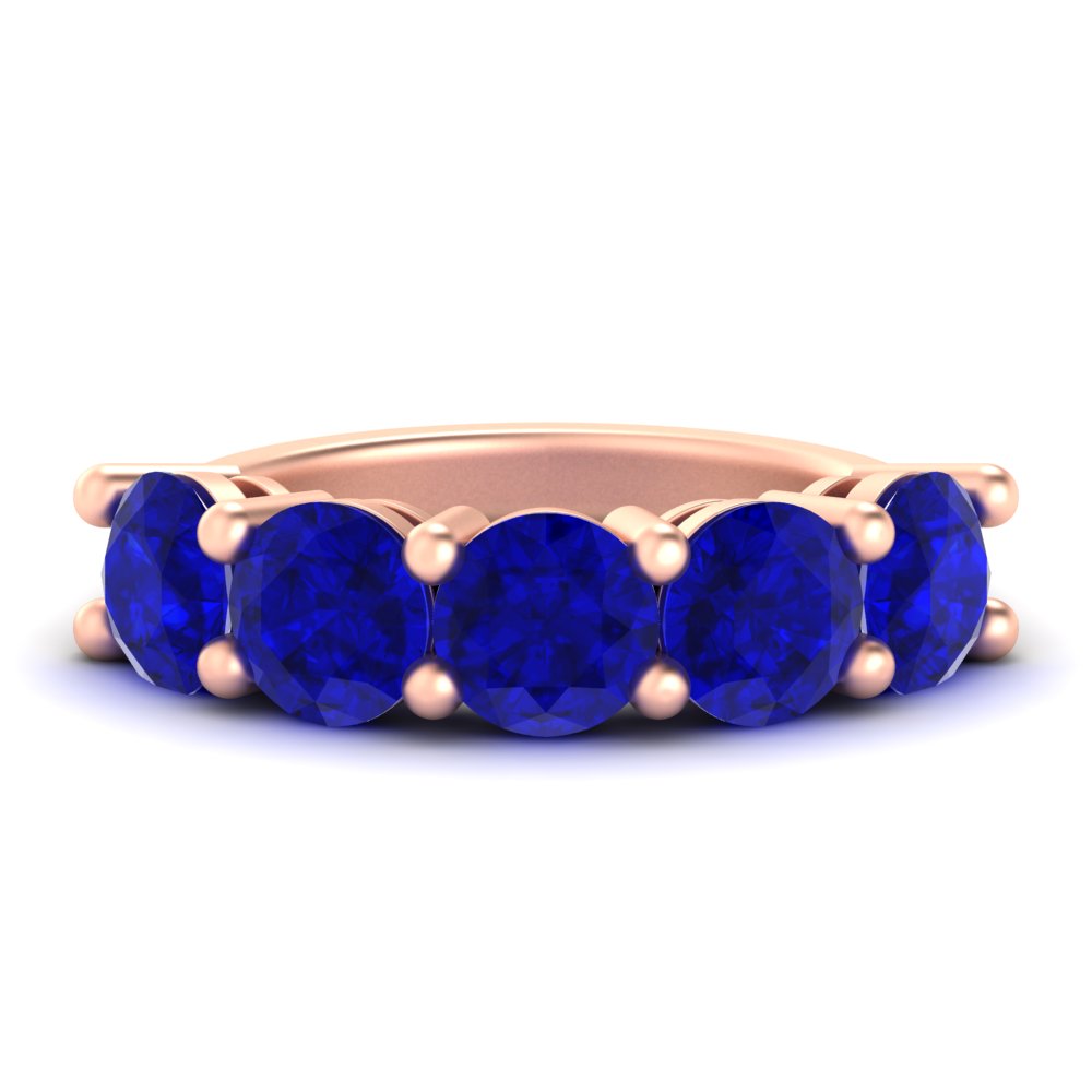 5-carat-round-5-stone-sapphire-colored-anniversary-wedding-band-in-rose-gold-FDENS141ROBGSABL-5.00CT-NL-RG-GS