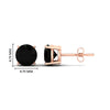 Load image into Gallery viewer, 5-carat-round-black-diamond-stud-earring-for-women-in-rose-gold-fdear10411rogblackangle2-5.00ct-nl-rg-hw_428956eb-2158-49cf-802f-335bde1d0f90.jpg?v=1765339396