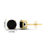 Load image into Gallery viewer, 5-carat-round-black-diamond-stud-earring-for-women-in-yellow-gold-fdear10411rogblackangle2-5.00ct-nl-yg-hw_efd31e09-acc2-4429-a353-571b5c45223c.jpg?v=1765339397