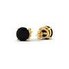 Load image into Gallery viewer, 5-carat-round-black-diamond-stud-earring-for-women-in-yellow-gold-fdear10411rogblackangle4-5.00ct-nl-yg_72b00864-ad3e-46d4-8aee-b87c6f634c2a.jpg?v=1765339397