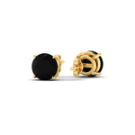 Load image into Gallery viewer, 5-carat-round-black-diamond-stud-earring-for-women-in-yellow-gold-fdear10411rogblackangle4-5.00ct-nl-yg_72b00864-ad3e-46d4-8aee-b87c6f634c2a.jpg?v=1765339397
