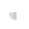 Load image into Gallery viewer, 5 Carat Round Cut Mens Earring