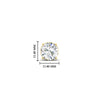 Load image into Gallery viewer, 5 Carat Round Cut Mens Earring