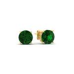 Load image into Gallery viewer, 5-carat-round-emerald-stud-earring-for-women-in-yellow-gold-fdear10411rogemgrangle1-5.00ct-nl-yg_17f94a97-b7a9-4336-ac4f-0bb420402c7f.jpg?v=1765339407
