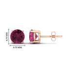 Load image into Gallery viewer, 5-carat-round-pink-sapphire-stud-earring-for-women-in-rose-gold-fdear10411rogsadrpiangle2-5.00ct-nl-rg-hw_82e3f12a-da7e-4b1e-9efa-17ad6bd6477b.jpg?v=1765339411
