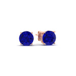 Load image into Gallery viewer, 5-carat-round-sapphire-stud-earring-for-women-in-rose-gold-fdear10411rogsablangle1-5.00ct-nl-rg_54d29121-c6fd-4325-9416-2358cfda6b56.jpg?v=1765339401
