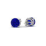 Load image into Gallery viewer, 5-carat-round-sapphire-stud-earring-for-women-in-white-gold-fdear10411rogsablangle4-5.00ct-nl-wg_55ae7636-1622-4ea6-912f-f7084ccc5c7d.jpg?v=1765339401
