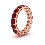 Load image into Gallery viewer, 5-carat-ruby-eternity-band-ring-in-rose-gold-FD11249ROBGRUDRANGLE2-5.00CT-NL-RG
