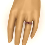 Load image into Gallery viewer, 5-carat-ruby-eternity-band-ring-in-rose-gold-FD11249ROBGRUDRHAND-5.00CT-NL-RG
