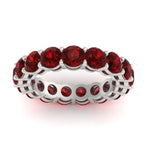 Load image into Gallery viewer, 5-carat-ruby-eternity-band-ring-in-white-gold-FD11249ROBGRUDRANGLE5-5.00CT-NL-WG
