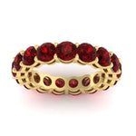 Load image into Gallery viewer, 5-carat-ruby-eternity-band-ring-in-yellow-gold-FD11249ROBGRUDRANGLE5-5.00CT-NL-YG
