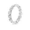 Load image into Gallery viewer, 5 Ct Round Cut Diamond Eternity Ring Common Prong