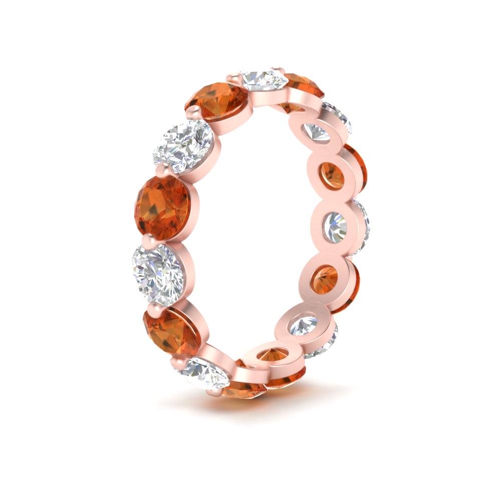 5 Carat Diamond Eternity Ring Single Prong