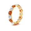 Load image into Gallery viewer, 5 Ct Round Cut Diamond Eternity Ring Common Prong