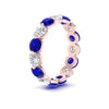 Load image into Gallery viewer, 5 Ct Round Cut Diamond Eternity Ring Common Prong