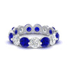 Load image into Gallery viewer, 5 Ct Round Cut Diamond Eternity Ring Common Prong