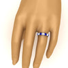 Load image into Gallery viewer, 5 Ct Round Cut Diamond Eternity Ring Common Prong