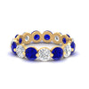 Load image into Gallery viewer, 5 Ct Round Cut Diamond Eternity Ring Common Prong