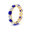 Load image into Gallery viewer, 5 Ct Round Cut Diamond Eternity Ring Common Prong